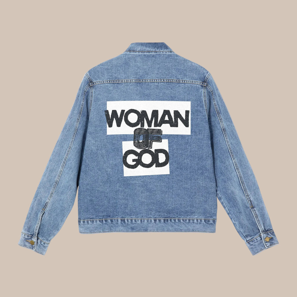 Woman of God Denim Jacket