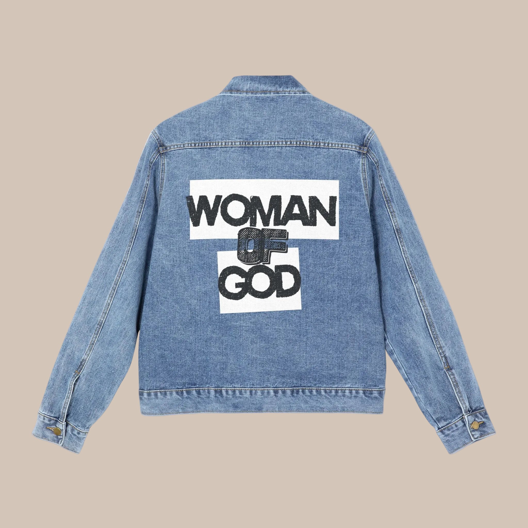 Woman of God Denim Jacket