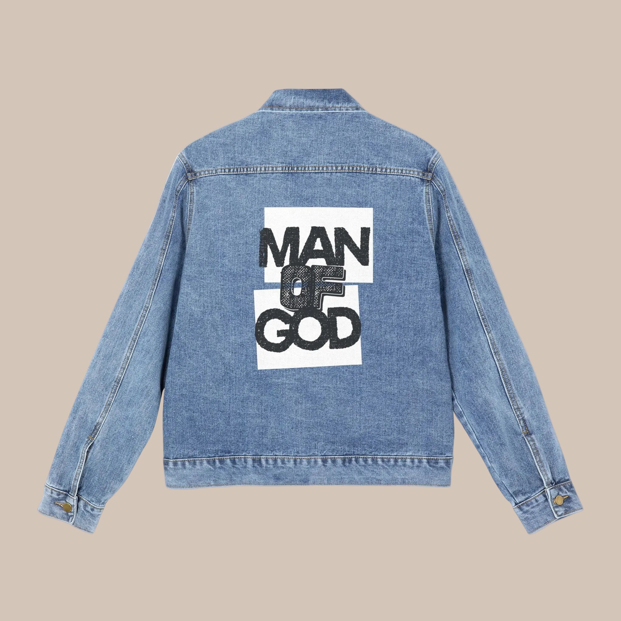 Man of God Denim Jacket