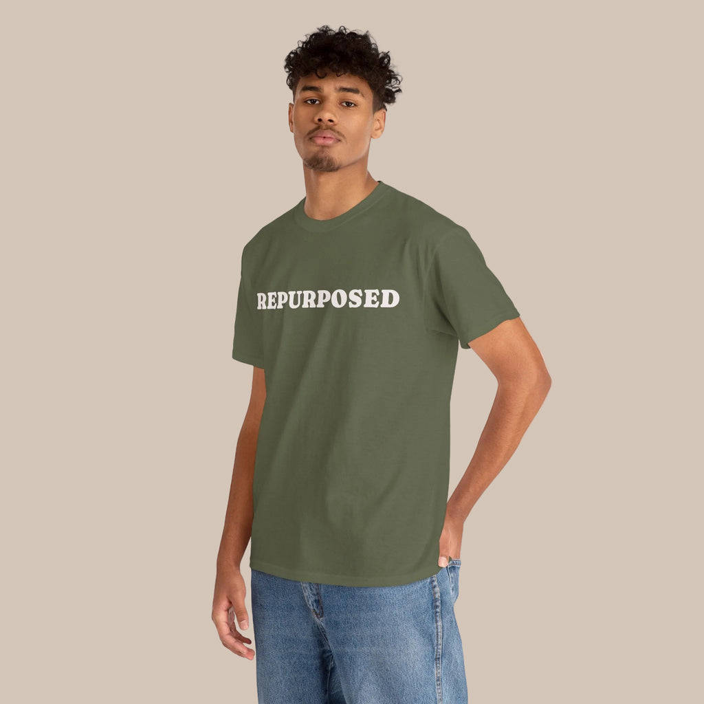 Repurposed Tee-Mens
