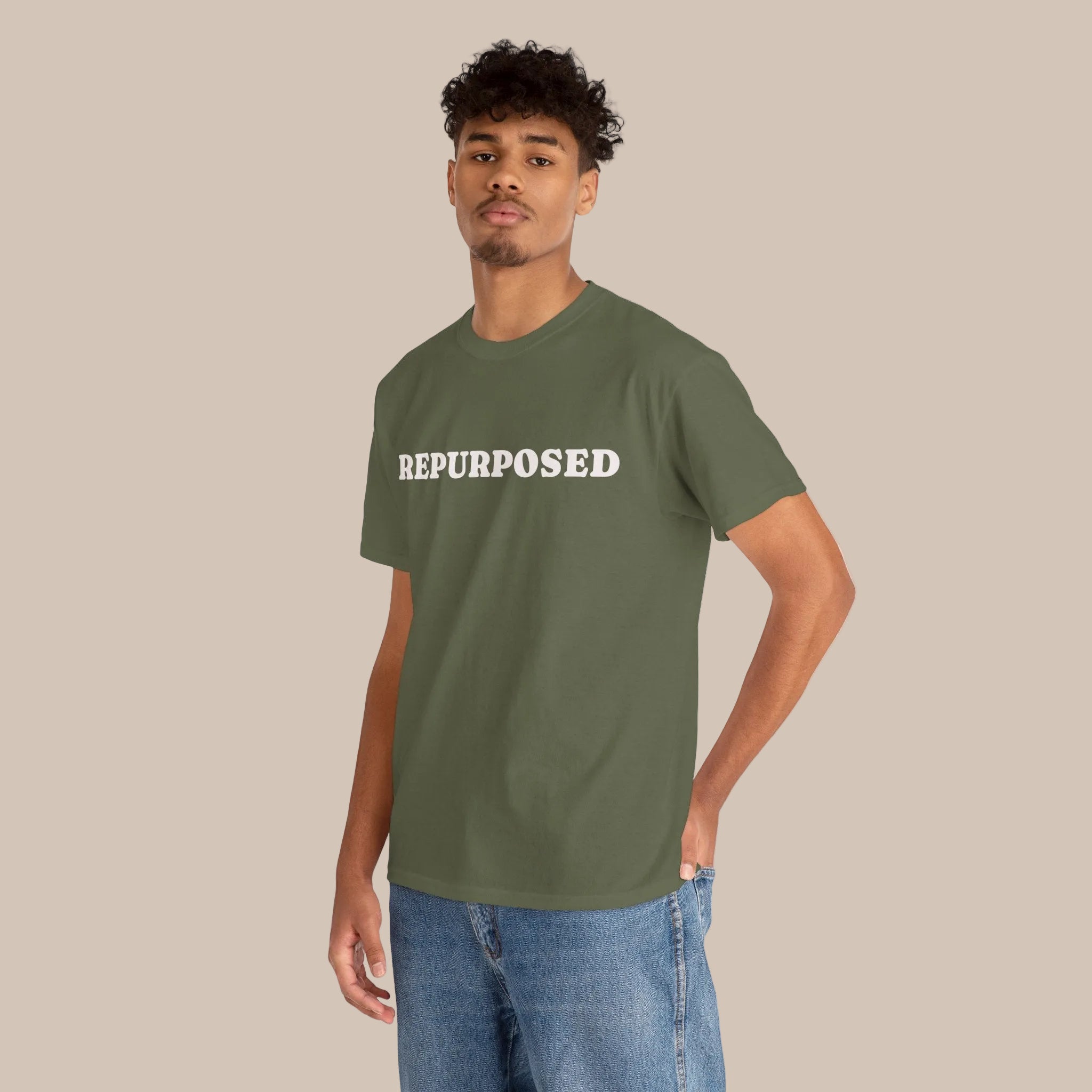 Repurposed Tee-Mens